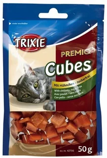 Trixie Premio Chicken Cubes - z kurczakiem 50g [42706] 13123 - Mokra karma dla kotów - miniaturka - grafika 3