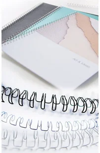 Fellowes Grzbiety drutowe do bindowania 6mm 54450 - Grzbiety do bindownic - miniaturka - grafika 3