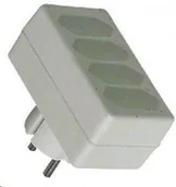 Listwy zasilające - PremiumCord Listwa zasilająca 230V 4x2,5A (ppr04) [2152074] - miniaturka - grafika 1