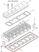 Części i akcesoria do maszyn rolniczych - CNH USZCZELKA GŁOWICY J943366 - miniaturka - grafika 1