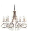 Elstead Lighting Christina CRT8 8 CRT8 Srebrny/GOLD - Lampy sufitowe - miniaturka - grafika 2