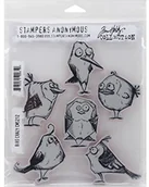 Scrapbooking - Stampers Anonymous_AGW Stempel anonymous_agw pieczątki, motyw: ptaki CMS-212 - miniaturka - grafika 1
