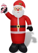 Pozostałe akcesoria świąteczne - vidaXL Nadmuchiwany Święty Mikołaj 240 cm - miniaturka - grafika 1