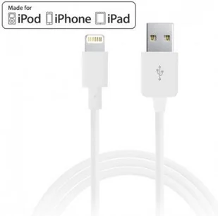 PURO Kabel lightning certified MFI 1 m biały CAPLTWHI - Kable USB - miniaturka - grafika 5