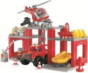 Klocki - Ecoiffier Abrick Centrum Ratownictwa Pożarowego - miniaturka - grafika 1