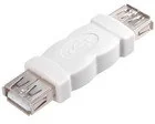 Złącza, przejściówki, adaptery - Vivanco Adapter USB A - USB A (45262) - miniaturka - grafika 1