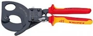 Kombinerki i obcęgi - Knipex Nożyce zapadkowe do cięcia kabli i przewodów 95 36 280 (9536280) - miniaturka - grafika 1