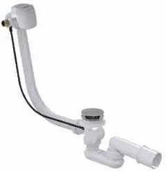 Excellent Przelew wannowy z napełnianiem 57 Square (AREX.1825CR) - Syfony - miniaturka - grafika 2