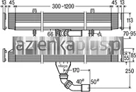 Odpływy liniowe - Viega Korpus odpływowy Advantix Viaro 736736 - miniaturka - grafika 1