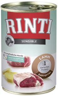 Rinti Sensible jagnięcina i ryż 400g - Mokra karma dla psów - miniaturka - grafika 4