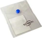 Szkolne artykuły papiernicze - Titanum Teczka Kopertowa pionowa bezbarwna - miniaturka - grafika 1