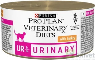 Purina PPVD FELINE UR URINARY KOT MUS INDYK 195G - Mokra karma dla kotów - miniaturka - grafika 2