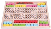 Układanki dla dzieci - Bigjigs Alfabet do nawlekania BJ634 - miniaturka - grafika 1