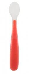 Chicco Miękka Łyżeczki silikonowa bordowa 00006828710000 - Sztućce dla dzieci - miniaturka - grafika 2