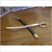 Repliki - akcesoria - Denix Nożyk do listów NAPOLEOŃSKA SZABLA Z POCHWĄ - miniaturka - grafika 1