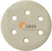 Materiały ścierne - Klingspor Papier ścierny samoprzyczepny PS 33 BK / PS 33 CK 6 otworów 143694 - miniaturka - grafika 1