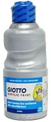 Przybory szkolne - Giotto Farba akrylowa 250 ml metaliczna srebrna - miniaturka - grafika 1