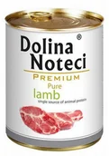 Mokra karma dla psów - Dolina Noteci Premium Pies Pure Jagnięcina Puszka 800g - miniaturka - grafika 1