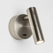 Lampy ścienne - Astro Lighting Kinkiet do czytania ENNA Surface z włącznikiem Nikiel mat (7357) - miniaturka - grafika 1