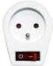 Gniazdka elektryczne - Hama Gniazdo sieciowe z wyłącznikiem - miniaturka - grafika 1