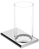 Akcesoria łazienkowe - Keuco Uchwyt na szklankę ze szklanką Edition 400 11550019000 - miniaturka - grafika 1