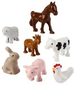 Klocki - Ecoiffier Bausteine - Farmtiere 3249 - miniaturka - grafika 1