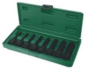 Klucze i nasadki - Jonnesway ZESTAW 8 zestaw nasadek Z KOŃCÓWKĄ 6-KĄTNĄ UDAROWYCH 1/2 S05A408S - miniaturka - grafika 1