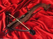 Repliki - broń - WŁOCHY HISTORYCZNA REPLIKA KUSZY PISTOLETOWEJ Z 1423r. - miniaturka - grafika 1