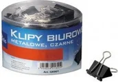 Spinacze i klipsy do papieru - Tetis Klipy do akty biurowe 41mm GK001-E 24 sztuki - miniaturka - grafika 1