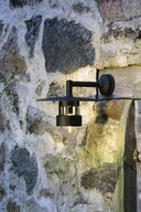 Lampy ścienne - Konstsmide Freja lampa ścienna Czarny, 1-punktowy 504-750 - miniaturka - grafika 1