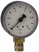 Akcesoria grzewcze - Afriso Manometr RF100D201 pionowy 1/2 0-10BAR 85215201 - miniaturka - grafika 1
