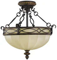Lampy sufitowe - Elstead Lighting Lampa Drawing Room FE/DRAWINGRM/SFC 3 - miniaturka - grafika 1