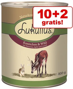 Lukullus Natural 24 X 800 G - Wołowina I Indyk - Mokra karma dla psów - miniaturka - grafika 3