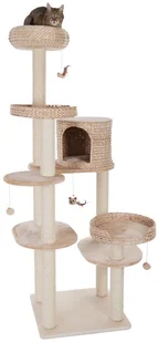 Bitiba Drapak Natural Home Iv, Beżowy - Dł. X Szer. X Wys.: 60 X 57 X 192 Cm - Drapaki dla kotów Bitiba Drapak Natural Home Iv, Beżowy - Dł. X Szer. X Wys.: 60 X 57 X 192 Cm - Drapaki dla kotów - miniaturka - grafika 1