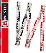 Sprzęt geodezyjny - Nestle Przymiar składany do niwelacji 2m / 4 x 50 cm - miniaturka - grafika 1