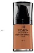 Podkłady do twarzy - Revlon Photoready Airbrush Effect Makeup 011 Cappuccino - miniaturka - grafika 1
