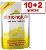 Mokra karma dla kotów - Almo Nature Classic, 12 X 55 G Filet Kurczaka - miniaturka - grafika 1