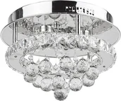Lampy sufitowe - Rabalux Nowoczesny plafon sufitowy LAMPA kryształowa ASLEY 2734 IP20 LED Chrom - miniaturka - grafika 1
