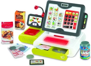 Smoby Kasa Elektroniczna z dotykowym panelem 24265 - Zabawy w naśladowanie dorosłych - miniaturka - grafika 7