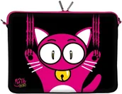 Torby na laptopy - Digittrade Kitty to go Designer torba na notebooka neopren pokrowiec laptop sleeve 10,2 cala/11,6 cala/13,3 cala/15,6 cala/17,3 cala 4260111192407 - miniaturka - grafika 1