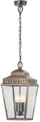Lampy ogrodowe - Elstead Lighting Lampa wisząca MANSION HOUSEMANSIONHS8 BR IP44 - miniaturka - grafika 1