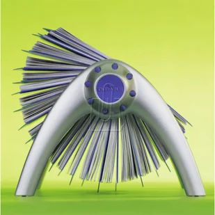 Durable Kartoteka obrotowa Telindex Flip Vegas srebrna 2416-23 - Wizytowniki - miniaturka - grafika 4