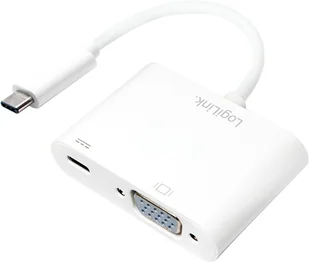 Logilink USB-C VGA (UA0259) - Złącza, przejściówki, adaptery Logilink USB-C VGA (UA0259) - Złącza, przejściówki, adaptery - miniaturka - grafika 4