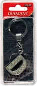 Narzędzia warsztatowe - Pilot Brelok do kluczy litera D z diamentami 65054 - miniaturka - grafika 1