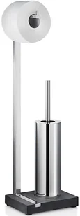 Blomus Stojak na papier toaletowy ze szczotką Menoto polerowany 68820 - Stojaki i wieszaki na papier toaletowy - miniaturka - grafika 2