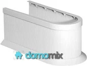 Syfony - Fackelmann Osłona syfonu BIAŁA 61548 - miniaturka - grafika 1