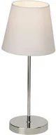 Lampy stojące - Brilliant Lampa stołowa 94874/05 E14 1 x 40 W 230 V OxW) 16 cmx42 cm Biały Chrom - miniaturka - grafika 1
