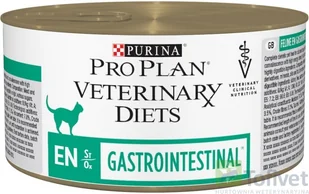 Purina Veterinary Diets Gastroenteric En Feline Puszka 195G 4531 - Suplementy i witaminy dla kotów - miniaturka - grafika 2