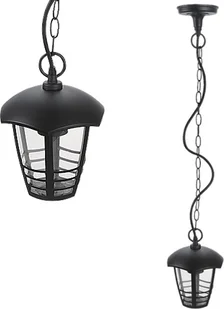 Rabalux MARSEILLE 8620 CZARNA LAMPA WISZĄCA - Lampy ogrodowe - miniaturka - grafika 2