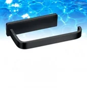 Stojaki i wieszaki na papier toaletowy - Omnires DARLING Uchwyt na papier, czarny DA70510 - miniaturka - grafika 1